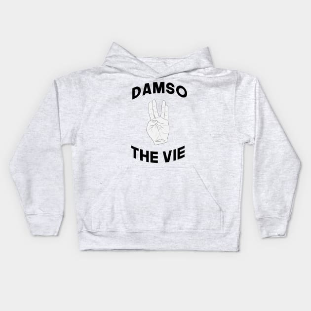 The Vie Damso Kids Hoodie by Tearless